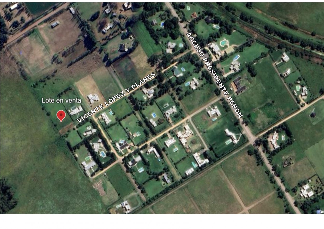 LOTE A 300 METROS DE ACCESO PRINCIPAL