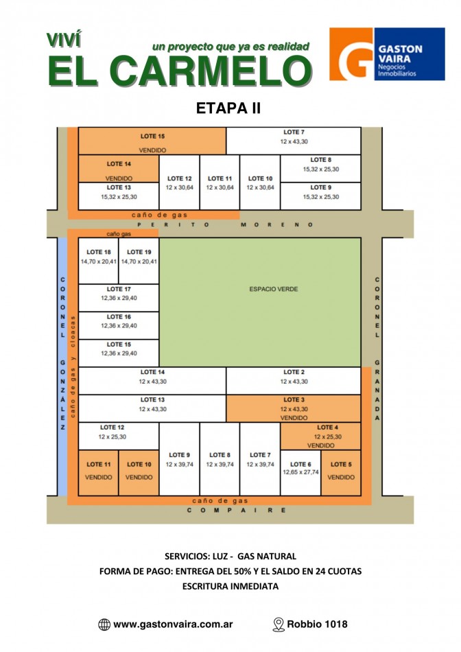 LOTEO EL CARMELO - SEGUNDA ETAPA