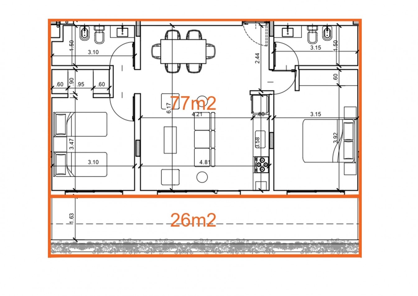 TORRE MODENA - DEPARTAMENTO 5 Y